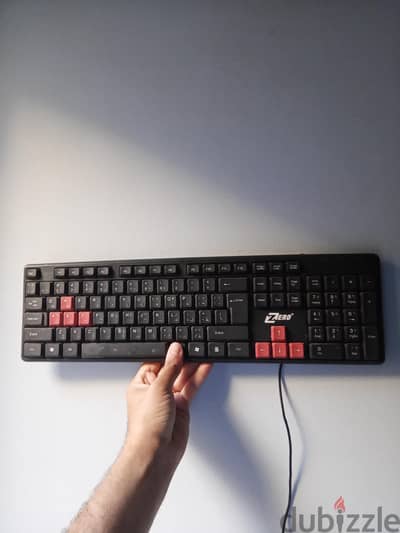 keyboard ماركه zero   بحاله جيده جدا