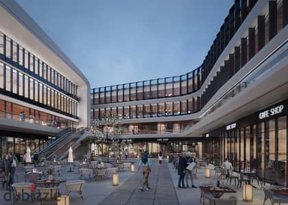 Administrative office for sale in a prime location in 6th of October City, directly on the 26th of July Axis, with installment plans, located in Mehwa