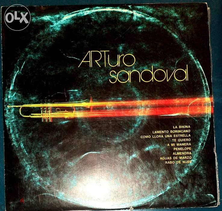 Arturo Sandoval vinyl اسطوانة بيك أب إصدار الثمانينات 0