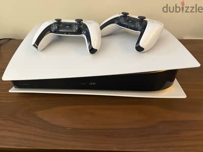 Playstation 5 - Digital edition with 2 controllers