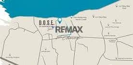 شاليه ارضي بحديقه تسليم خلال سنه متشطب بالتكيفات في مشروع DOSE الساحل الشمالي
