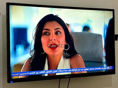 بحاله الزيرووو يونيون  اير 32بوصه  HD/LED بتقفيله المصنع ماضربش مفك