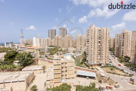 شقة للإيجار المفروش 170 م رشدى ( متفرع من شارع ابو قير )