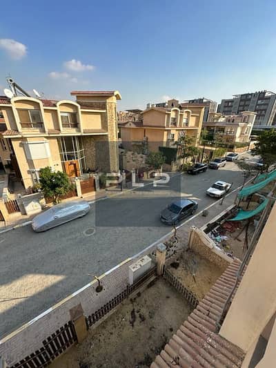 Resale twin house for sale in River Walk Compound Fifth Settlement semi finished and ready for immediate delivery with an open view