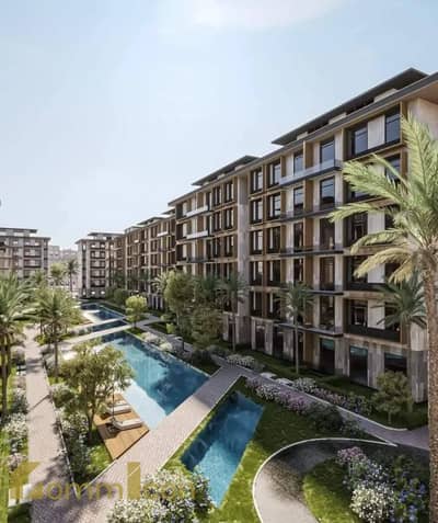 شقة ارضي بجاردن مميزة للبيع في كمباوند Jadie Residence على محور التسعين الجنوبي - التجمع الخامس, القاهرة الجديدة