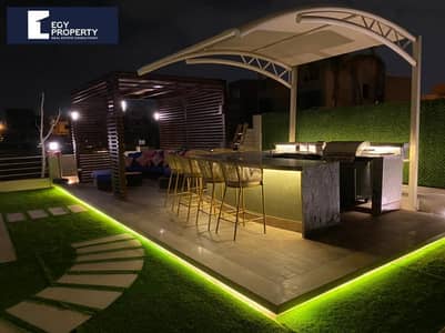 With a Prime View Luxury Fully Finished Villa for Sale in Mountain View Executive - New Cairo