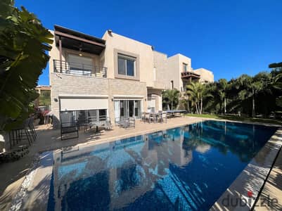 فيلا مستقله first -Row على الجولف فى ارقى مراحل سوديك ويست