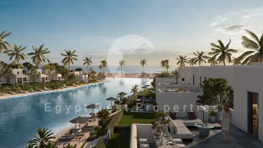 شاليه أرضي مع حديقة، جاهز للسكن، للبيع في سيزونز نورث كوست، بسعر مخفض
