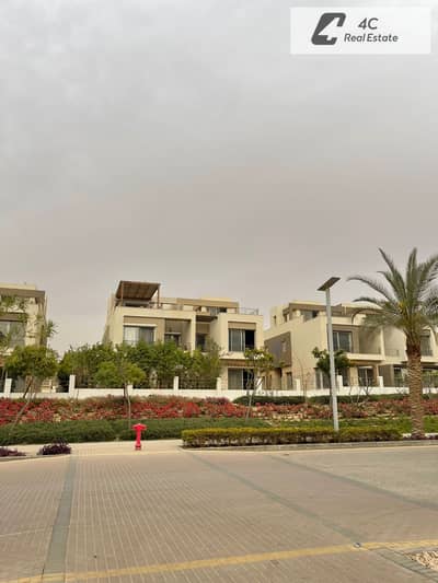 Price reduced by 5 million for a quick sale ready to move twin house villa for sale 383 sqm 4 bedrooms prime location in Palm Hills New Cairo