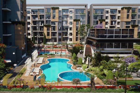 شقة مميزة للبيع في كمباوند Valencia Valley امام دار مصر الأندلس على محور التسعين الجنوبي بالقرب من الجامعة الامريكية - التجمع الخامس, القاهرة الجديدة