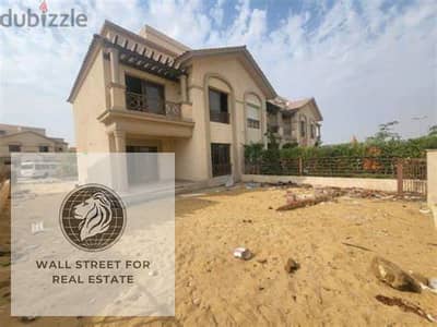 villa town house for sale in madinaty f3 ready to move  wide garden view