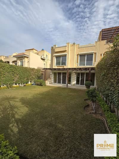 Twin house high end finished with panoramic view for landscape for sale in Al Karma 2 compound Zayed city