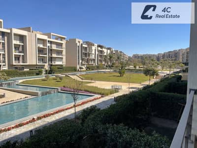 Apartment 168m 3 bdr  with Dp & installments fully finished very prime location direct landscape view in Al Marasem Fifth Square