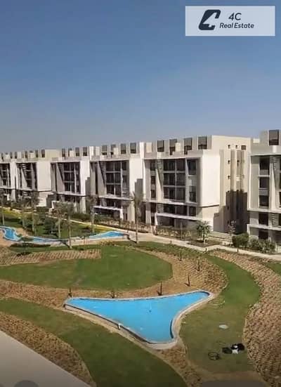 شقه سكاي لوفت للبيع في كمبوند فيفت سكوير مراسم Marasem Fifth Square – فيو لاندسكيب مباشر بجوار الكلوب هاوس وتقسيط  مميز