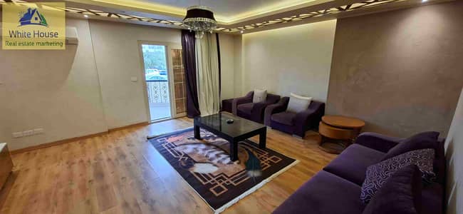 110 m apartment for rent furnished in Al-Rehab in the eighth phase with special finishes