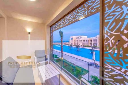 شاليه sea view في مانجروفي الجونه استلام فوري متشطب بالتكييفات