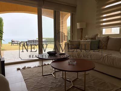 Twin house  fully furnished and finished sea view ready to move in Telal EL Sokhna