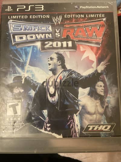 Wwe smack down vs raw 2011 ps3 limited edition