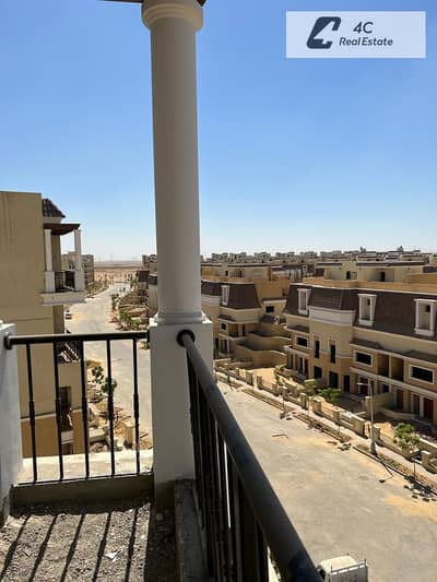 شقة  بفيو مميز للبيع في كمبوند  سراي  – 182م دور خامس 3 غرف بسعر مميز جدًا في التجمع Compound sarai