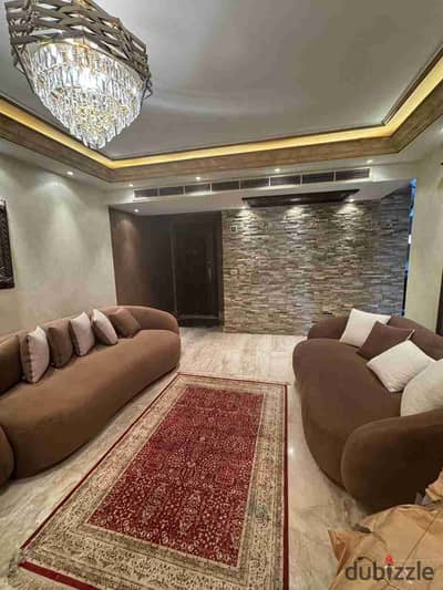 Luxury apartment for rent furnished in Al Rehab, New Cairo