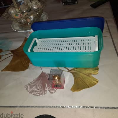 فرصه علبه تخزين خضار تابروير الاصلى جديدة  بتصف تمنها