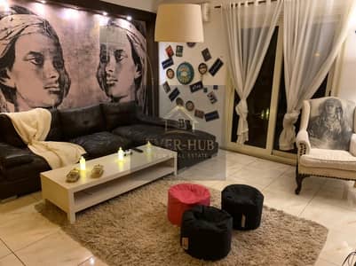شقة للبيع – كمبوند حدائق المهندسين، الشيخ زايد ارضي بجاردن ١٢٠ متر السعر شامل الفرش بالكامل