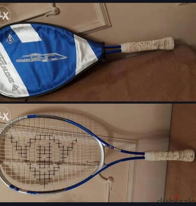 مضرب اسكواش  دنلوب Dunlop  أصلي بحاله جيده جدا