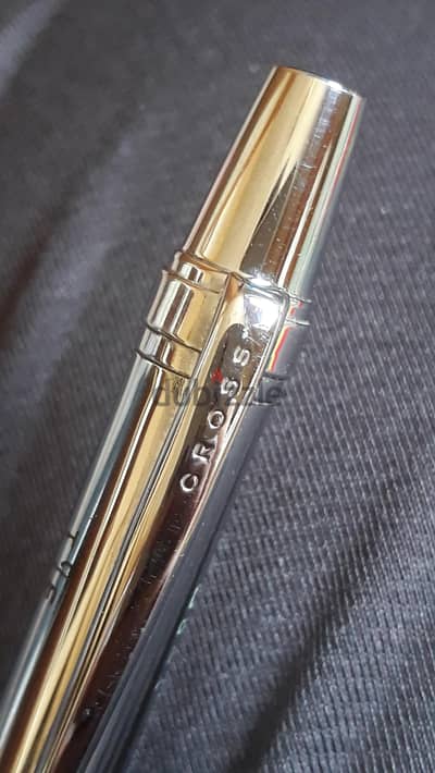 قلم كروس جاف سميك كروم cross pen  بدون علبه