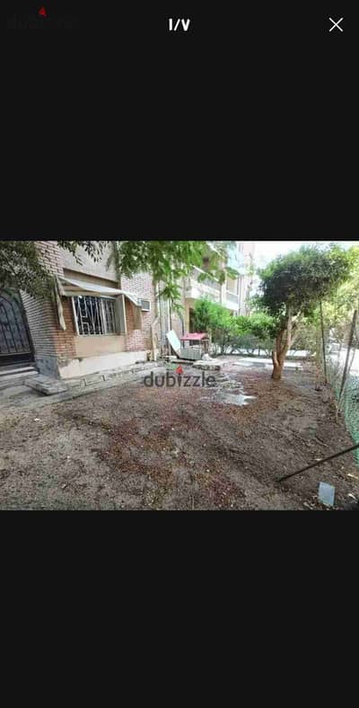شقة ارضي بحديقه في الحي المتميز باكتوبر