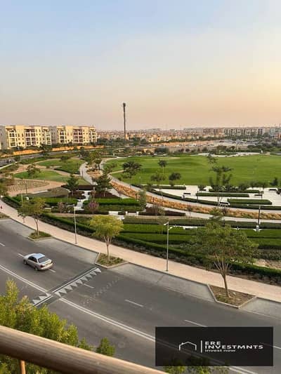A fully finished apartment with a view of Central Park (resale) in Crescent Mivida,Emaar, Fifth Settlement, for one million less than the market price