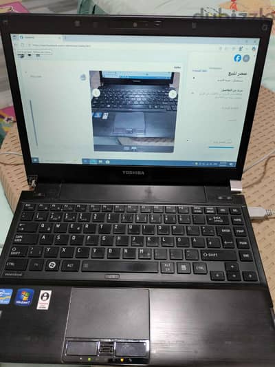 لاب توب توشيبا استيراد الخارج عملي ونضيف جداtoshiba portege R830 - 1C8