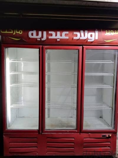 للبيع ثلاجة عرض كوكاكولا 3 باب