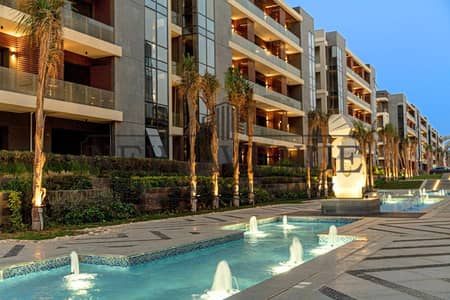 Corner Apartment for Sale in EL Patio Oro, New Cairo – Prime Location Overlooking Water Features