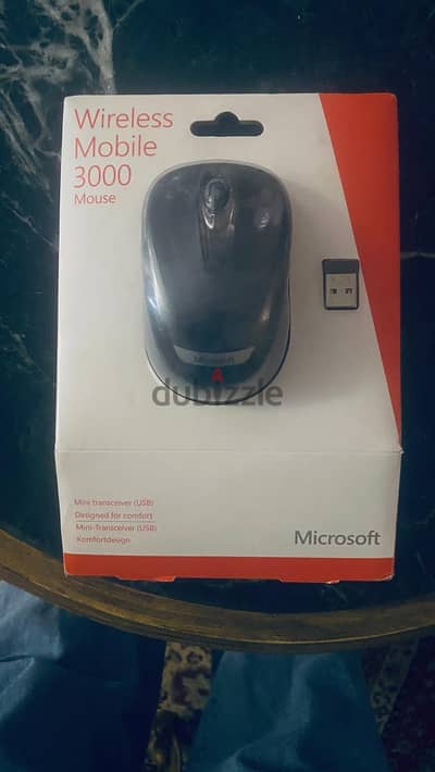 ماوس Microsoft wireless mouse 3000