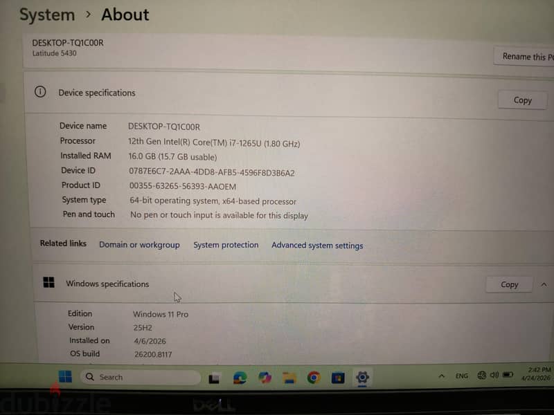 لاب توب dell latitude 5430 1