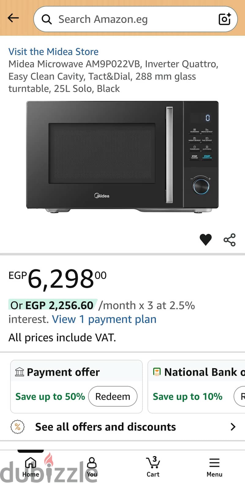 25L midea 2
