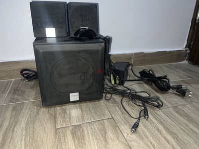 Creative SBS E2400  كرييتف الاصلى . . طقم صوت  ٢ سماعات ساب ووفر
