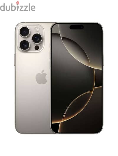 iPhone 16 pro max 256GB Natural Titanium