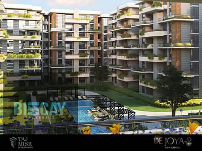 Ready-to-move-in apartment at the lowest price and lowest down payment in the New Capital, with installments over 10 years.