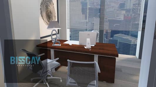 Office for sale in a prime location in the Financial District, on a main street opposite Banque Misr with a discount and installment options available