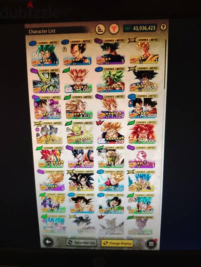 dragon ball legends account. حساب دراجون بول ليجيندز