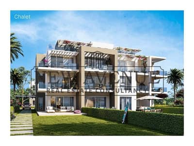 شاليه مع مقدم وأقساط | تشطيب كامل وموقع مميز فيو على اللاجون | في سي شور الساحل الشمالي - Seashore north coast