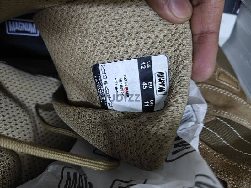 Magnum Fox 8.0 Desert Waterproof boot 4
