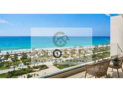 Furnished chalet with appliances with the highest investment return in the North Coast next to Rixos Alamein