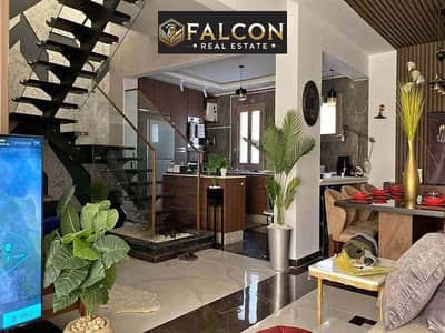 Corner villa for sale in New Cairo with a 50% discount and installments over 12 years.