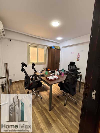 Furnished administrative headquarters for rent on the ground floor with a garden and a private entrance suitable for all companies and administrative headquarters Sheikh Zayed