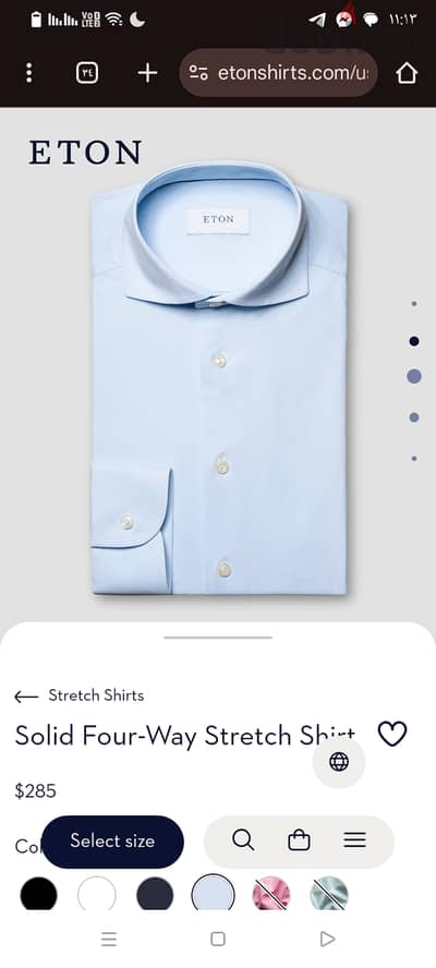 فرصة ممتازة جدا قميص رجالي ETON Original اصلي 100%