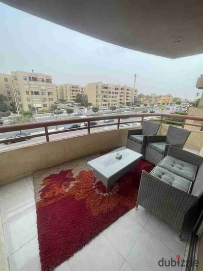 Apartment for sale in Al Rehab, apartment 171m in phase four, for sale, repeated floor, overlooking a main street, distinctive location, close to Gateway Mall