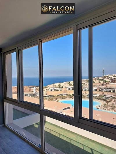 In installments over 10 years, chalet for sale (fully ultra-modern finished)   In the hills of Ain Sokhna