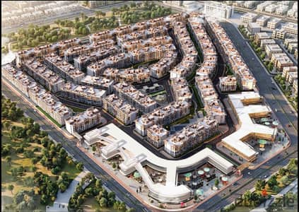 127m apartment 3 rooms in Fiori New October 10% down payment and 10 years installment + delivery in two years